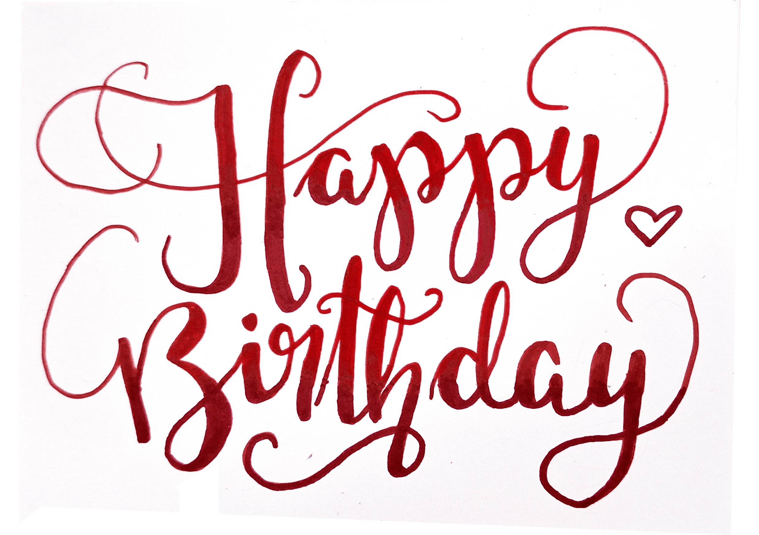Happy Birthday Karte